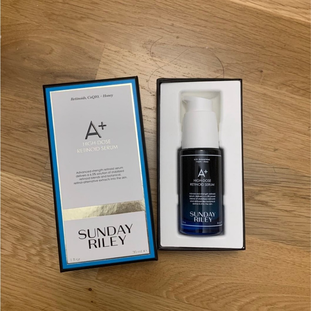 New sunday riley A+ high dose retinoid Serum